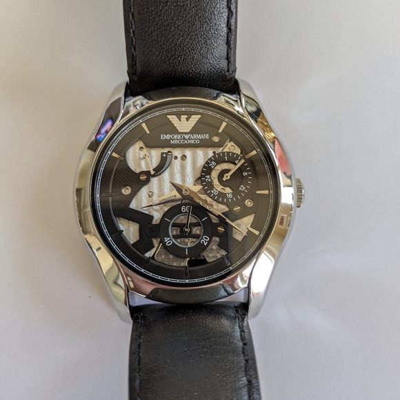 Mens Emporio Armani Automatic Watch AR4673 - Picture 1 of 6